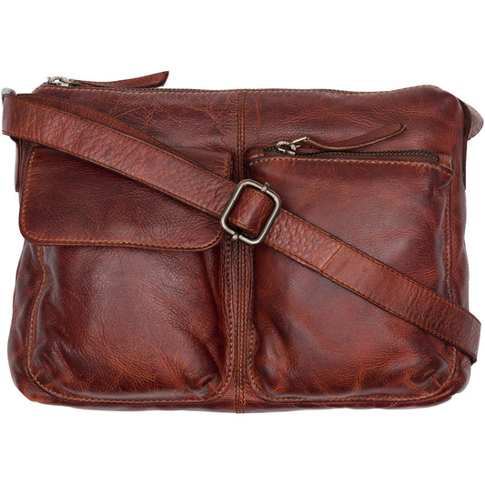 OXCrossBody Bag i Læder - 18498.