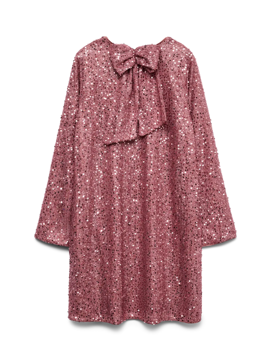 VmcNaja - Sløjfe Paillet Kjole