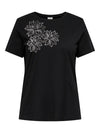 CARTIMON - T-shirt med Broderi og Perler