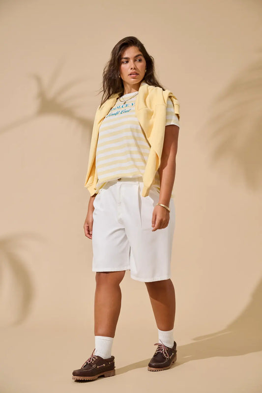 CarClara  - Stribet T-shirt