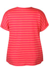 ZhAlberta 716 - Stripet T-skjorte