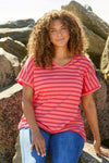 ZhAlberta 716 - Stripet T-skjorte