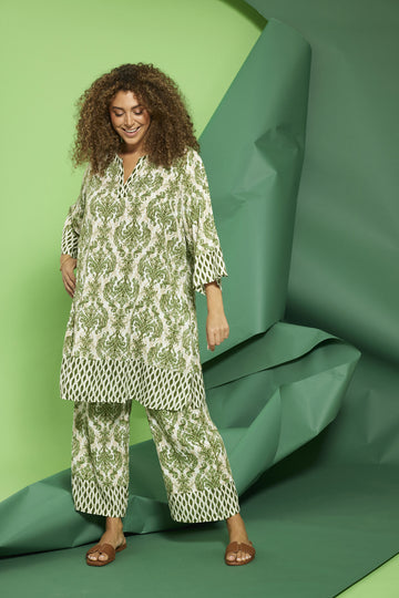 ZhLucy 824 - Mønstret Tunika