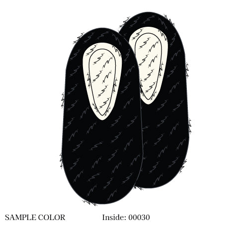 ZhSade 1003 - Strikkede Tøfler