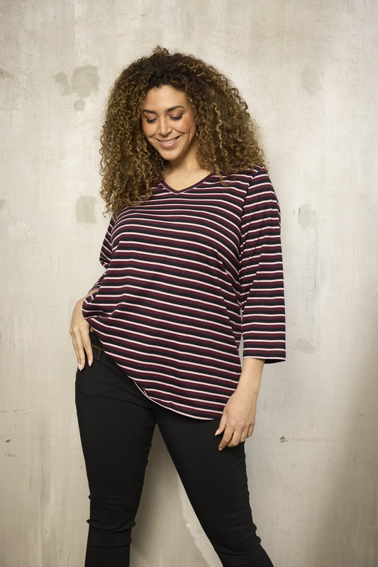 ZhAlberta 1010 - Stribet T-shirt