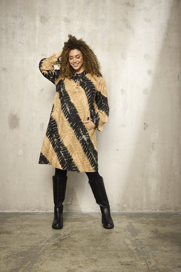 ZhSilk 1055 - Langærmet Kjole