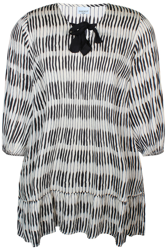 ZhSisy 1061 - Tunika med 3/4 ermer