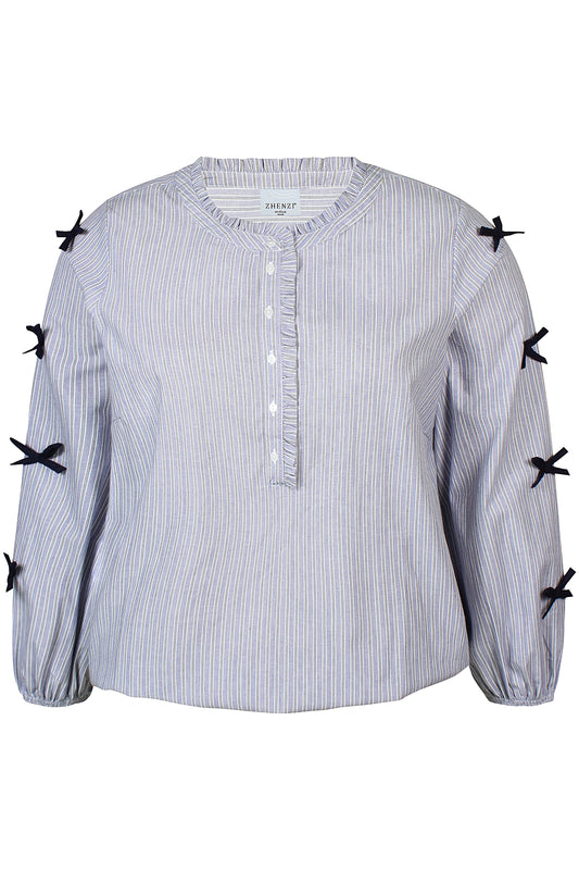 ZhSofi 1065 - Stribet Bluse