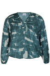 ZhVita 1134 - V-hals Bluse