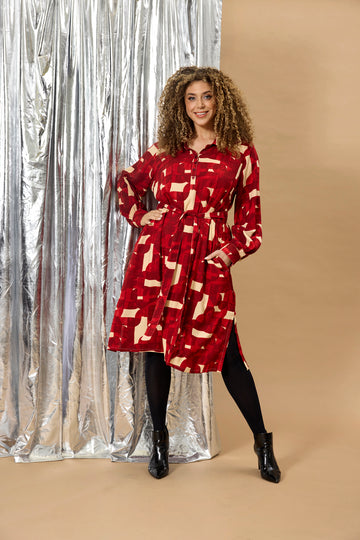 ZhVita 1135 - Mønstret Kjole