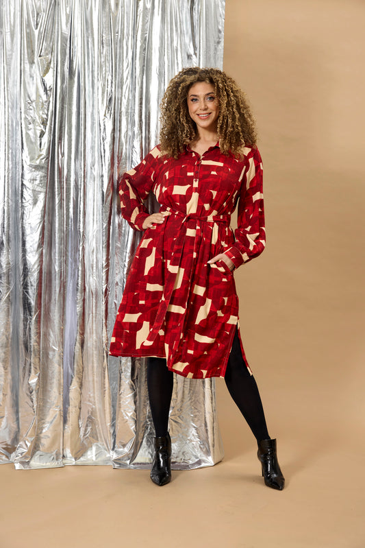 ZhVita 1135 - Mønstret Kjole