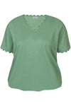 ZhCarla 1251 - T-shirt med tungekant