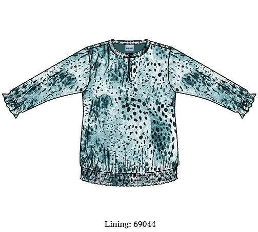 ZhLibby 1522 - Mønstret Bluse