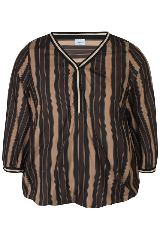 ZhLinny 1532 - Bluse med Striber