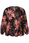 ZhLoren 1540 - Bluse med Blomsterprint