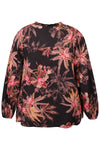 ZhLoren 1540 - Bluse med Blomsterprint