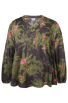 ZhLoren 1540 - Bluse med Blomsterprint