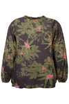 ZhLoren 1540 - Bluse med Blomsterprint