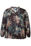 ZhLoren 1540 - Bluse med Blomsterprint