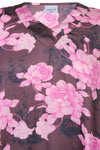 ZhMeryl 1616 - Blomstret V-hals Bluse