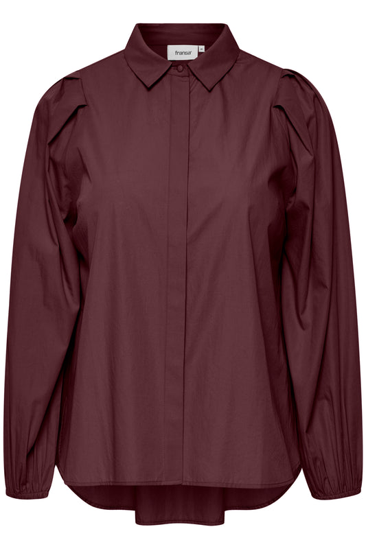 FPHALLIE - Skjorte med Ballonærmer