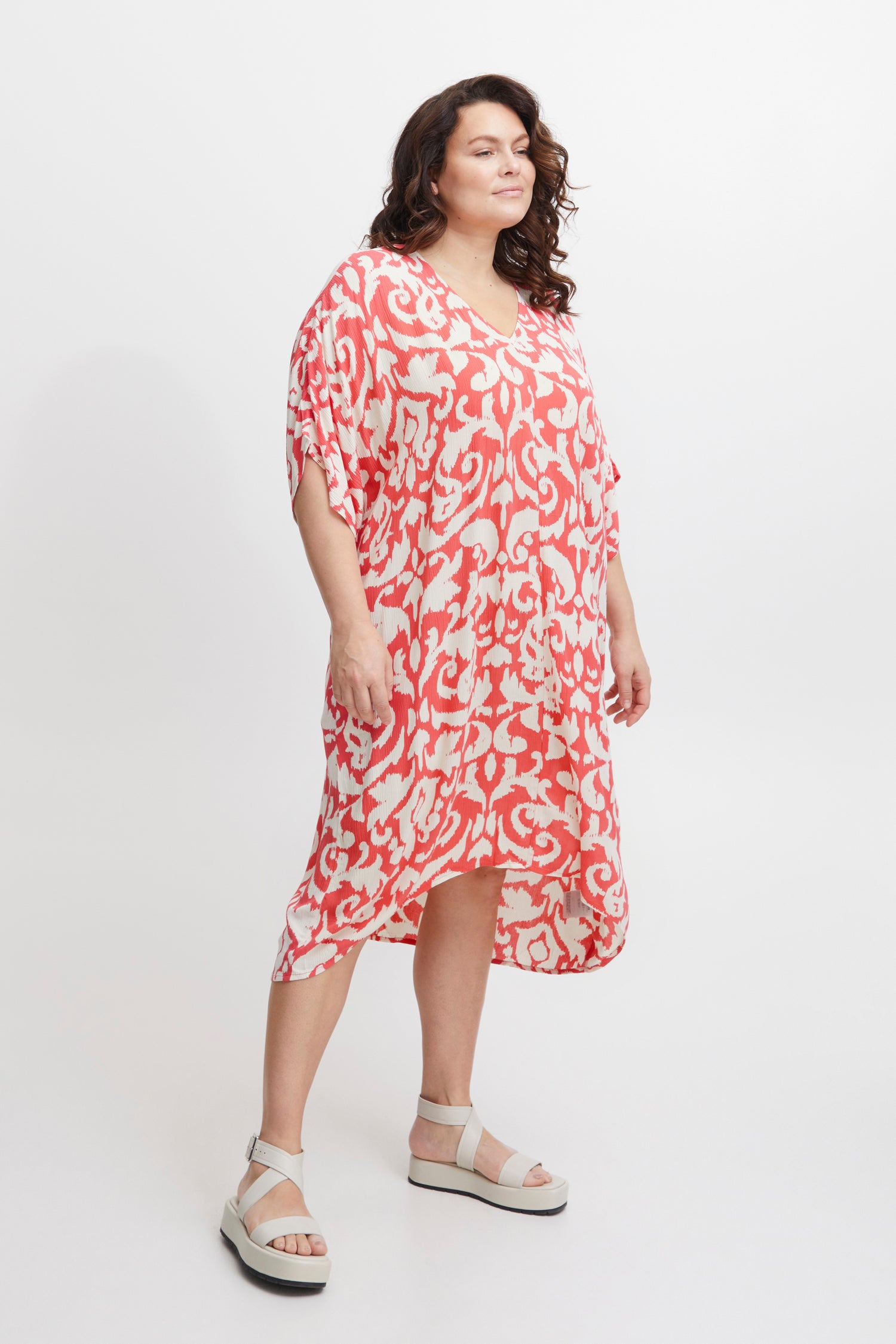 Røde kjoler i plus size