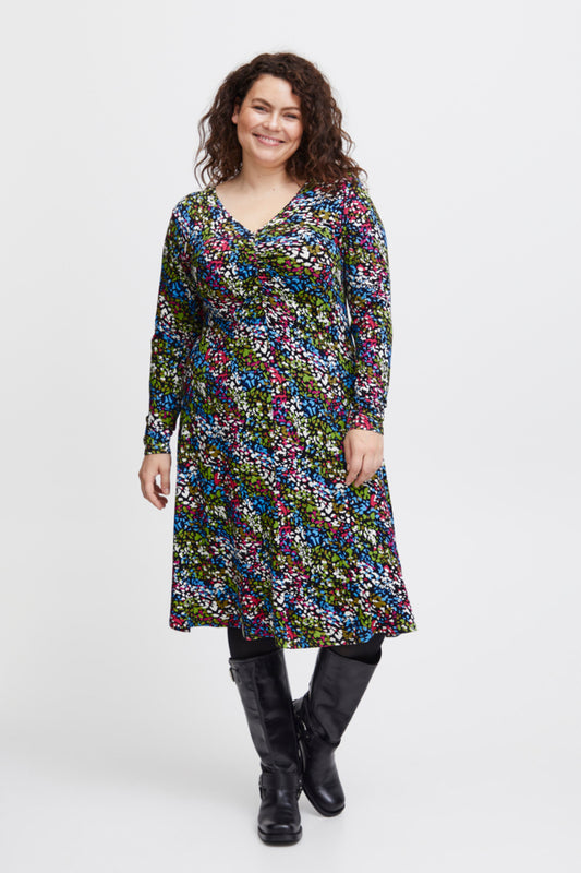 FPDOT - Kjole med V-hals