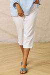 ZhJazzy Relaxed Fit Pants - Capribuks med lige ben