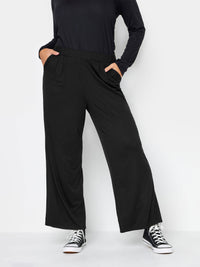 YoPleat Front Wide Leg Trouser Plain