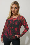 YoMesh Heart - Bluse med Hjerter
