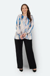 Ci218568 - Bluse med marmorprint