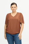 ZoGAIL - Bluse med V-hals