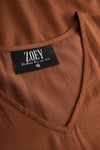 ZoGAIL - Bluse med V-hals
