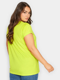 YoCore Basic S/S Tee Cyber Lime