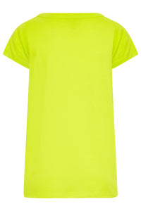 YoCore Basic S/S Tee Cyber Lime