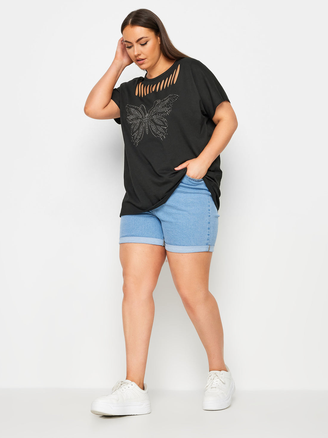 YoCurve Butterfly Blng T-shirt