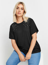 YoDiamante T-Shirt With Studs