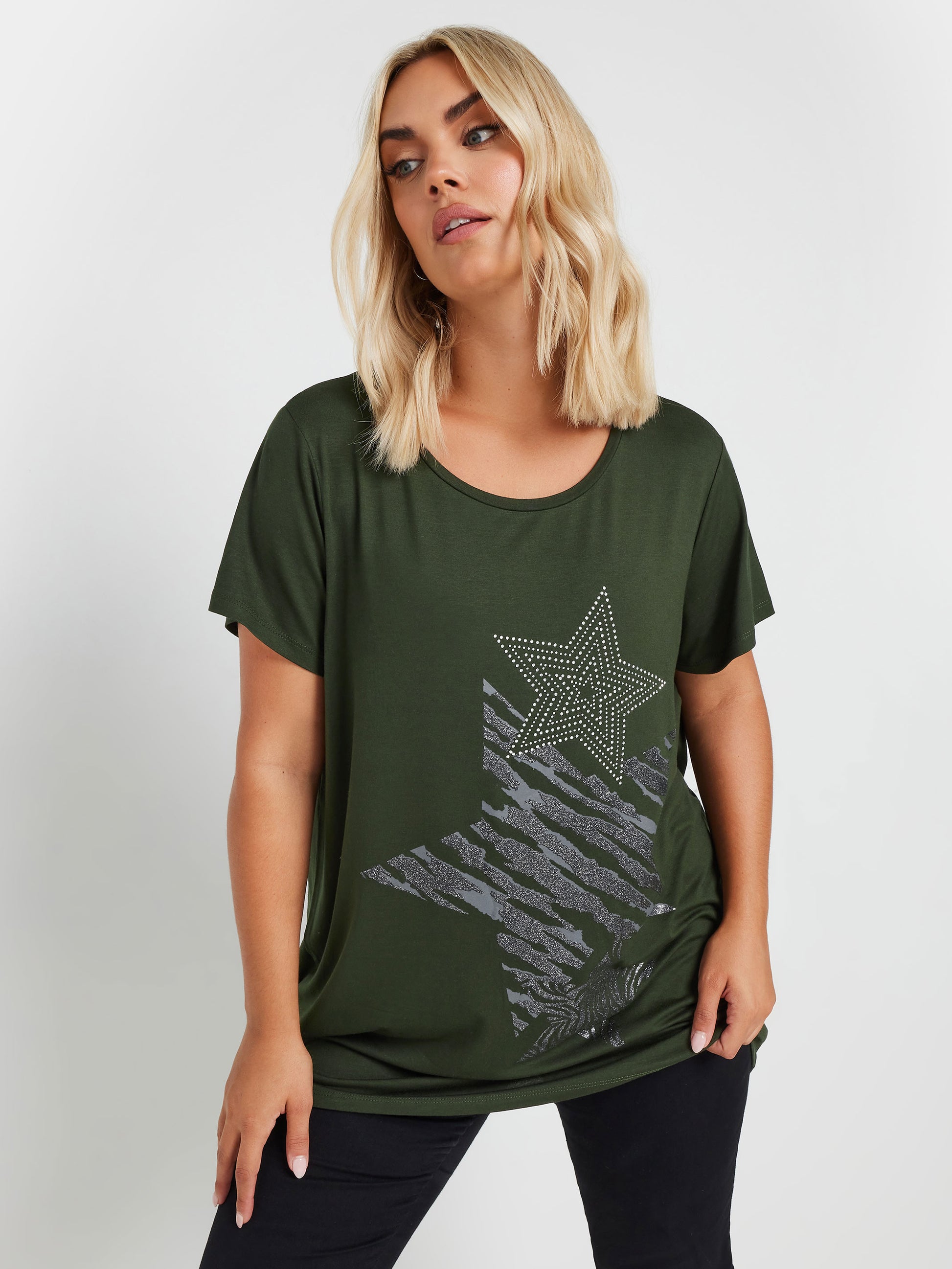 YoGLITTER STAR T-SHIRT