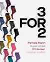 Super-stretch strømpebuks fra Pamela Mann 50 Denier