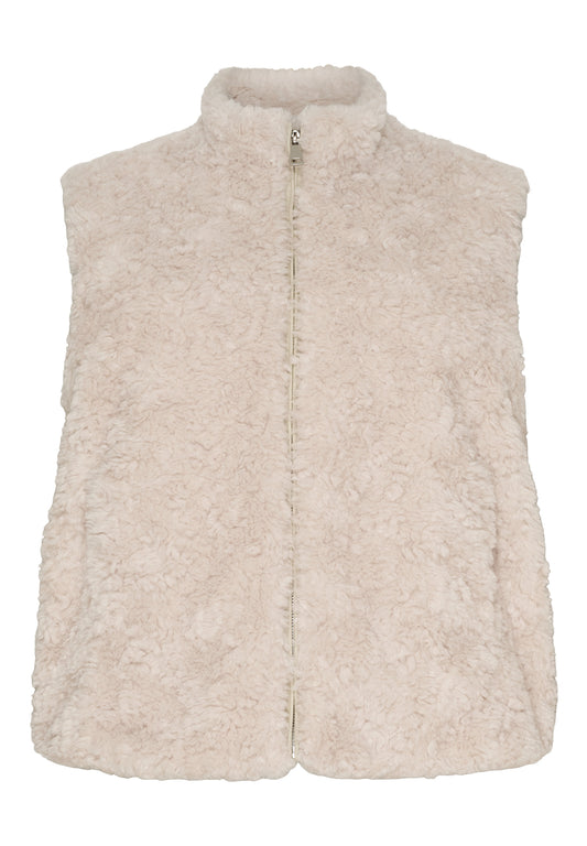 OX Short Fake fur Vest FJ