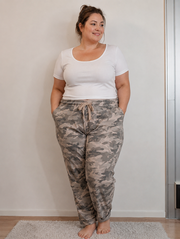 Bukser Camouflage Print - 50380