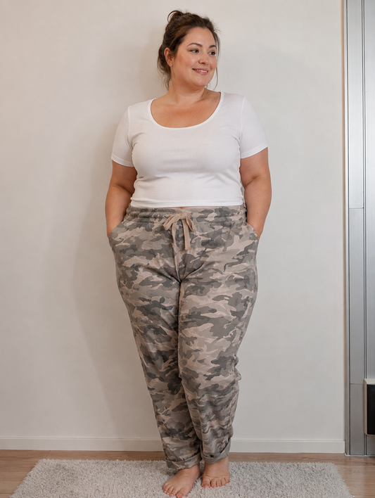 Bukser Camouflage Print - 50380