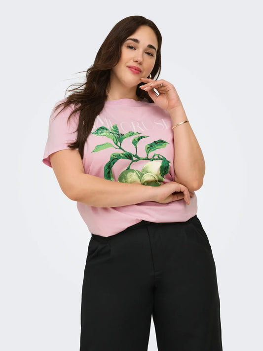 CarShania - T-shirt med Print