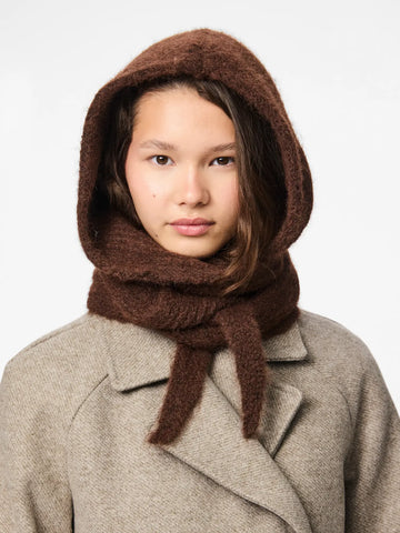 PCREBEKKA - Åpen Balaklava Lue / Brun