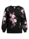 CARWANTED - Blomstret Sweatshirt