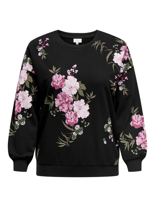 CARWANTED - Blomstret Sweatshirt