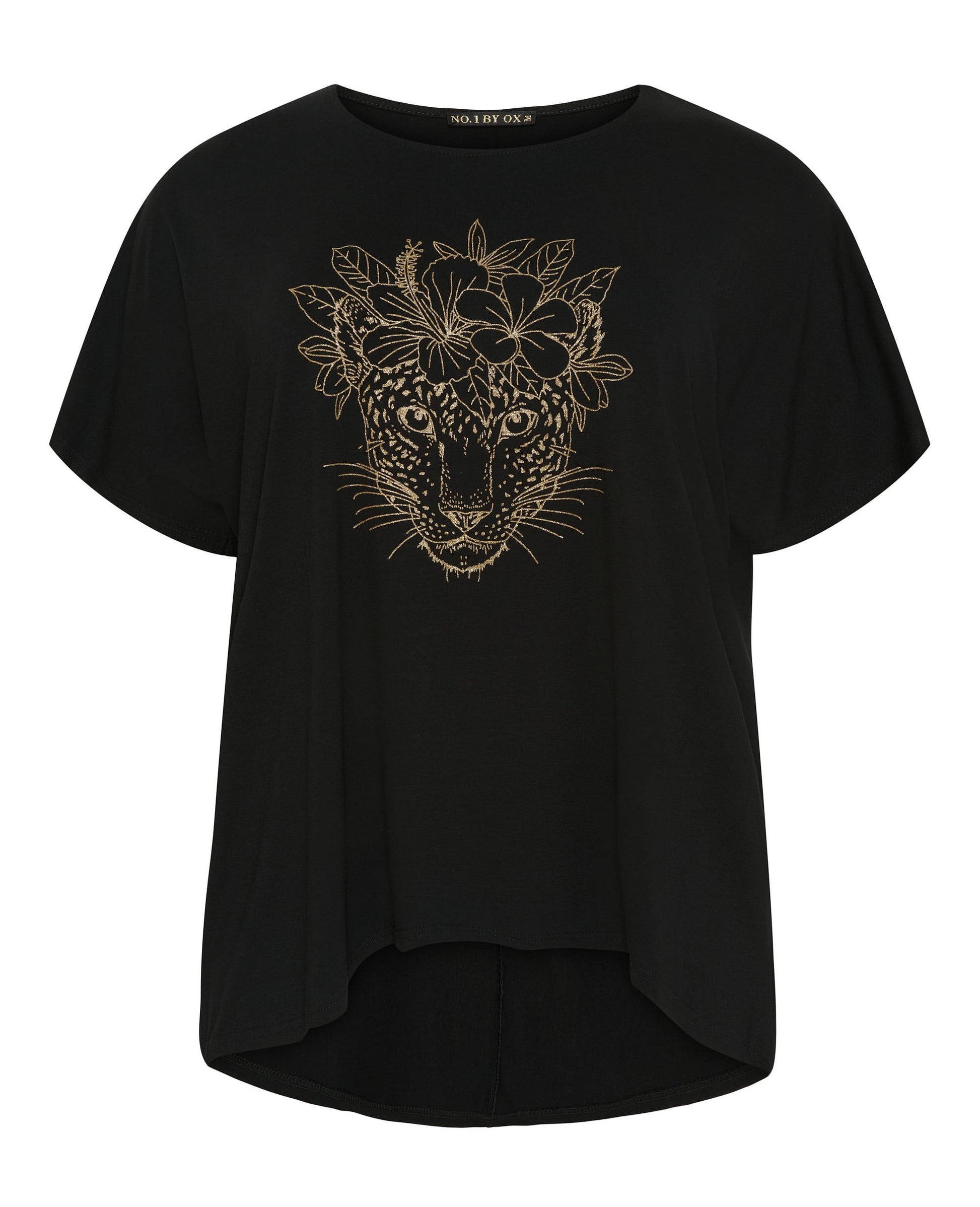 OxCatwing Gold Rubber T-shirt