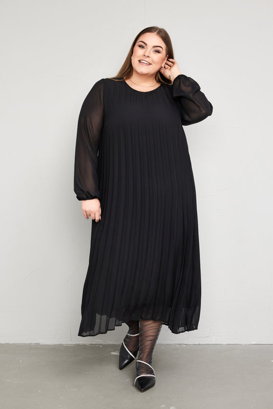 OxLong A shape - 62806 Kjole med plissé