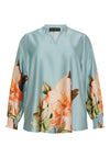 OxBlouse - Bluse med V-hals