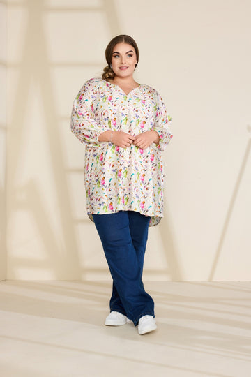 OxRaglan - Kortermet tunika / kjole